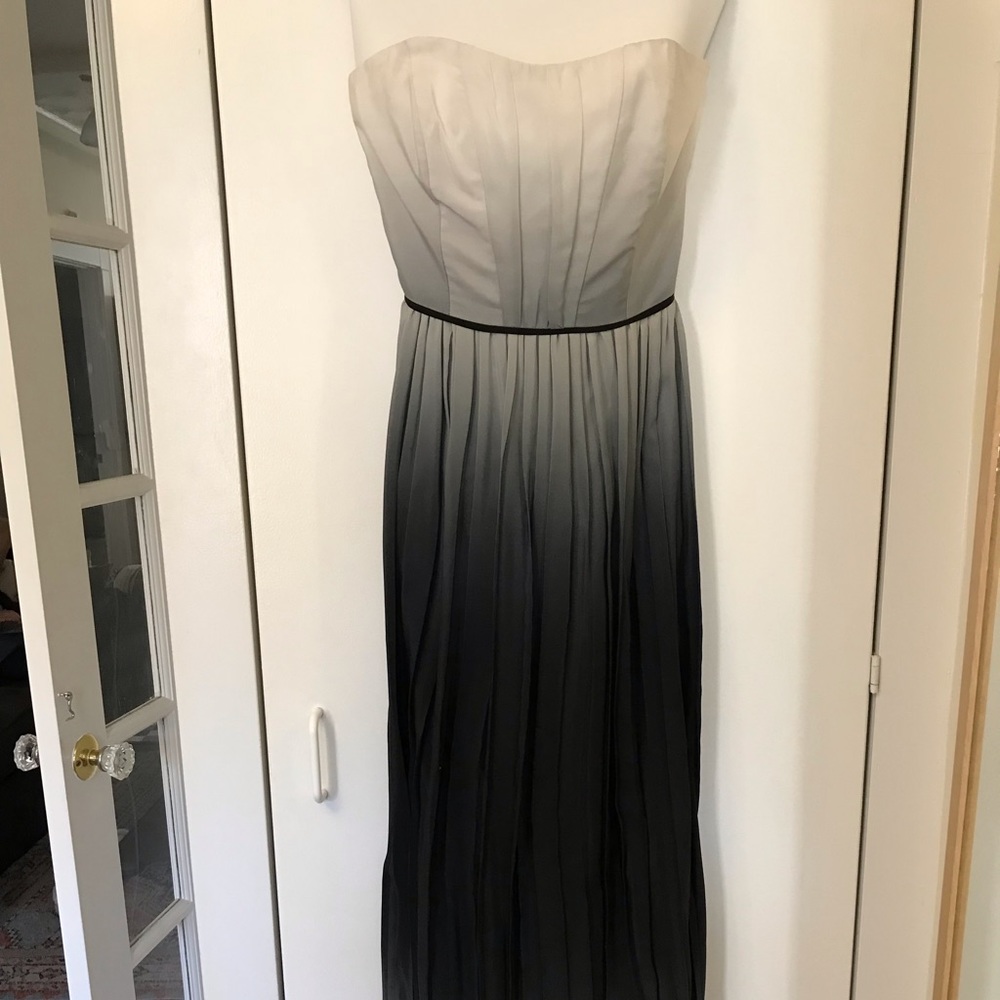 Milly Monica Ombré Strapless Gown